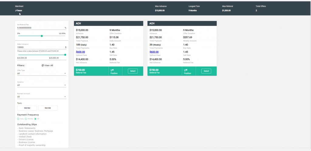 mca platform