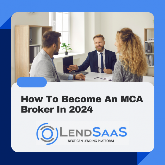 become an MCA broker