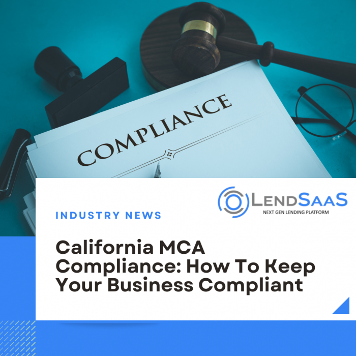 California MCA Compliance