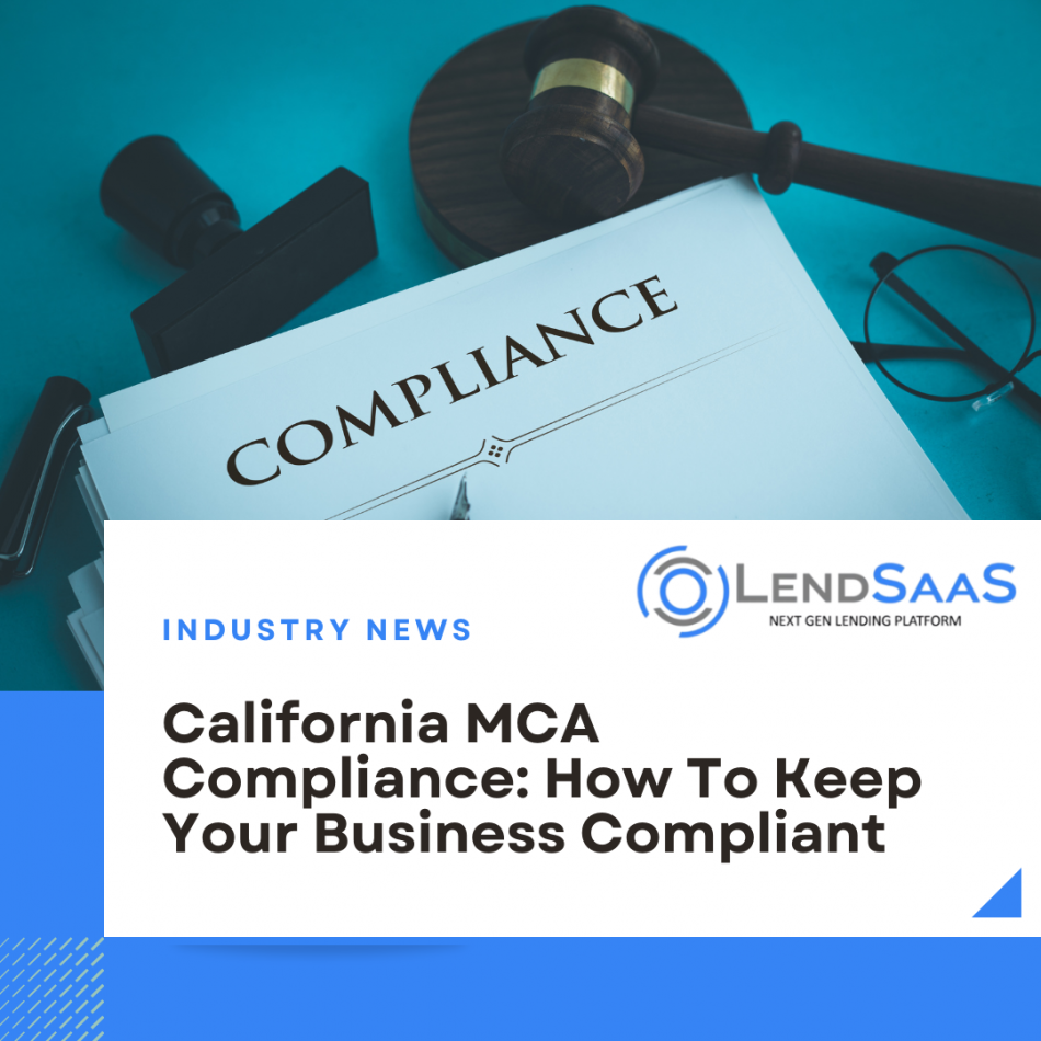 California MCA Compliance