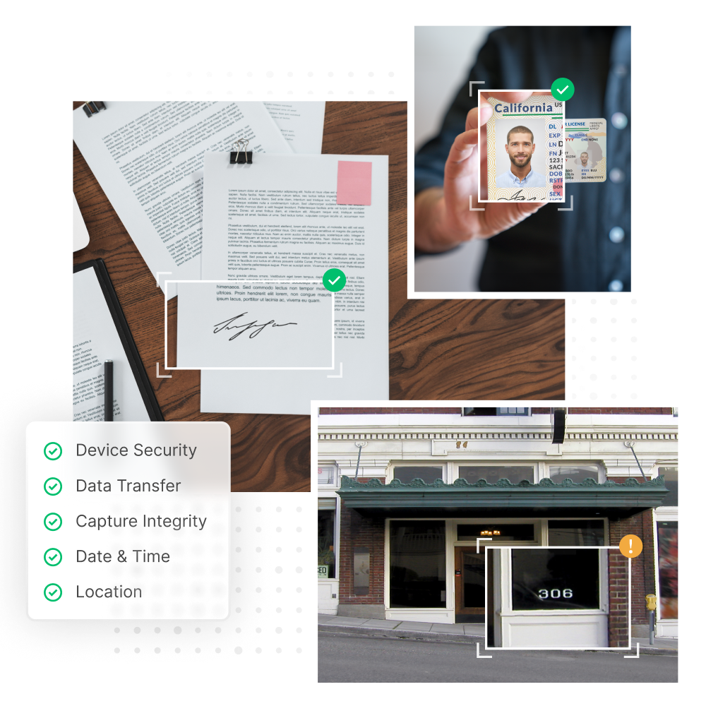 Truepic mobile inspection example 1